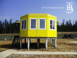 Поставка модульных зданий бытового назначения для ООО «Самаранефтегаз-Сервис»
