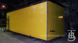 Производство блок-бокса хранения мотопомп для АО «РОСПАН ИНТЕРНЕШНЛ»