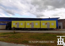 Производство блок-бокса пункта обогрева персонала