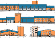 Проектирование здания пожарного депо для ООО «НОВАТЭК-Мурманск»