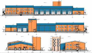 Проектирование здания пожарного депо для ООО «НОВАТЭК-Мурманск»