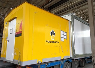 ООО «Техпромимпэкс» поставило здание узла учета тепловой энергии для реконструкции пожарного депо ПАО «РН-Юганскнефтегаз»