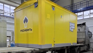 Предприятие ООО «Техпромимпэкс» закончила отгрузку блок-бокса узла связи